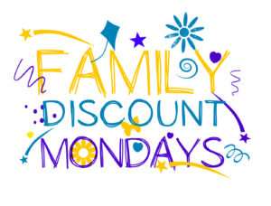 Summer Family Discount Days log