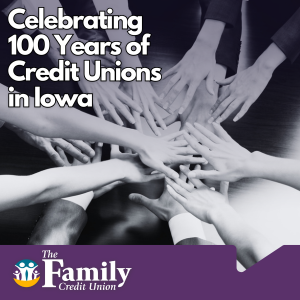 Featured image for TFCU blog "Celebrating 100 Years of Credit Unions in Iowa"